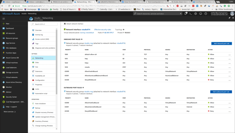 Azurer Hosting RStudio Server on Azure | R-bloggers